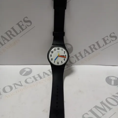 SWATCH SWISS WATCH IN BLACK