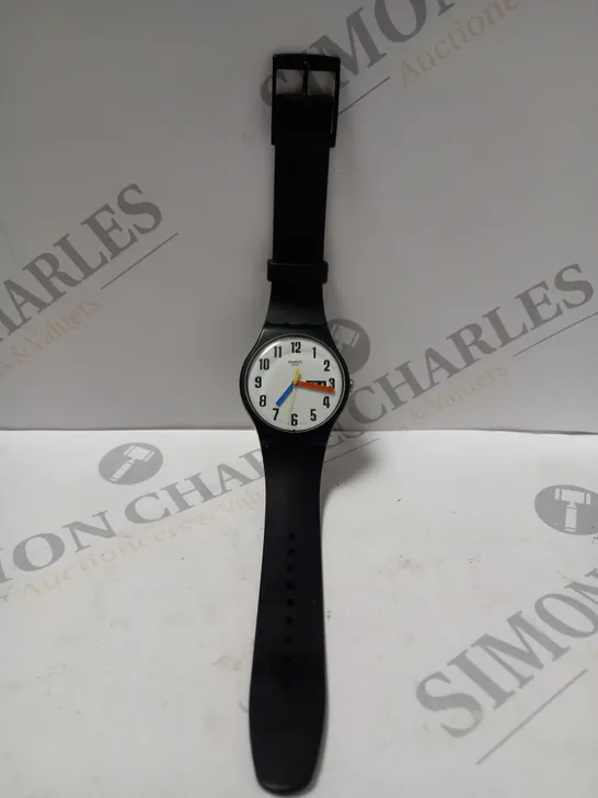 SWATCH SWISS WATCH IN BLACK