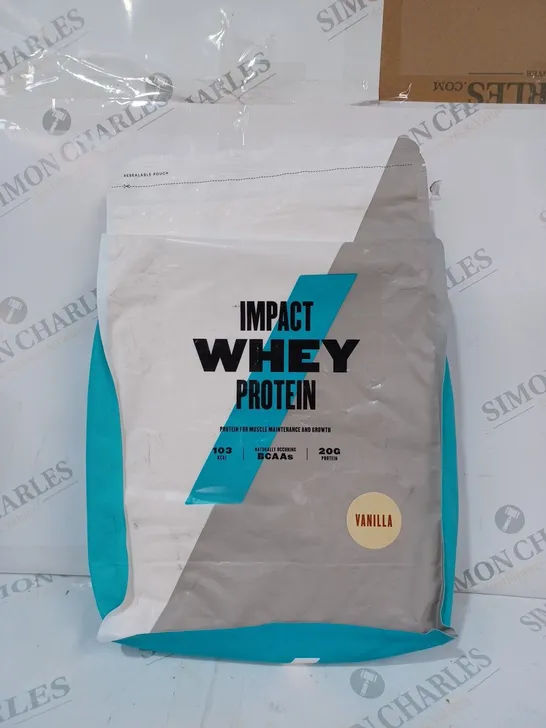 MY PROTEIN IMPACT WHEY PROTEIN IN VANILLA FLAVOUR