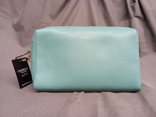 OSPREY LONDON TEAL WASH BAG