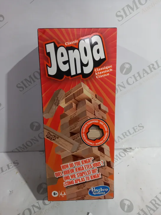 BOXED HASBRO GAMING CLASSIC JENGA 