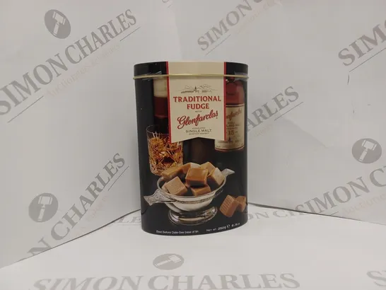 SEALED GLENFARCLAS SINGLE MALT WHISKEY FUDGE TIN  RRP £15.99