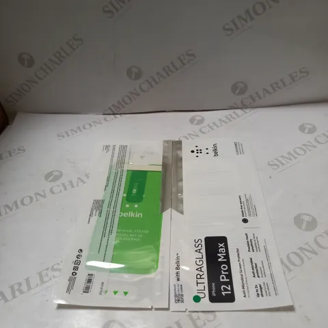 LOT OF 10 BELKIN IPHONE 12 PRO MAX ANTI-MICROBIAL SCREEN PROTECTOR