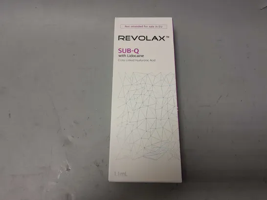 BOXED AND SEALED REVOLAX SUB-Q ITH LIDOCAINE (1.1ml)