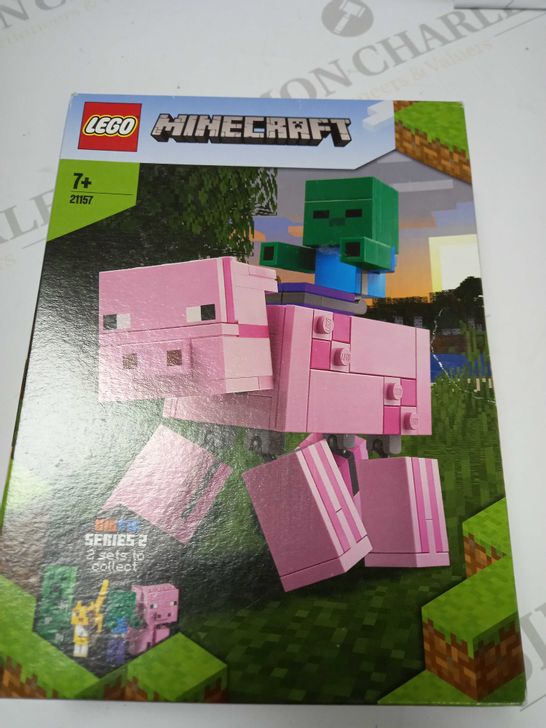 LEGO MINECRAFT PIG AND ZOMBIE SET 21157
