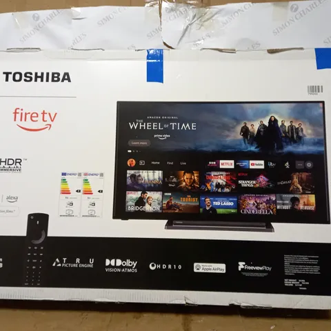 TOSHIBA UF3D 43 INCH SMART FIRE TV-COLLECTION ONLY