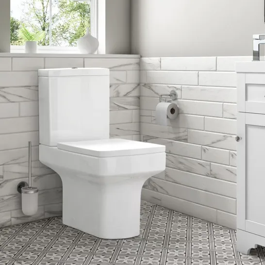 BOXED ASHFORD TOILET CISTERN OPEN BACK INCLUDING FITTINGS 