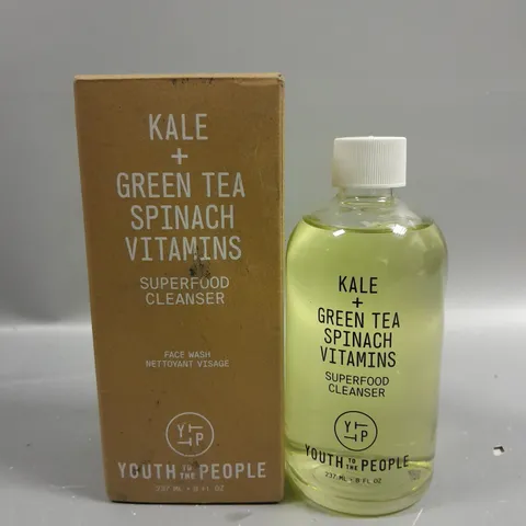 KALE+GREEN TEA SPINACH VITAMINS - 237ML