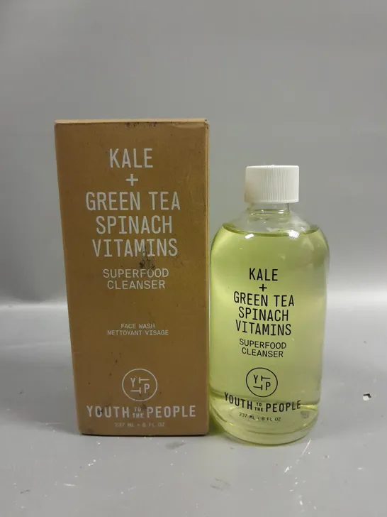 KALE+GREEN TEA SPINACH VITAMINS - 237ML