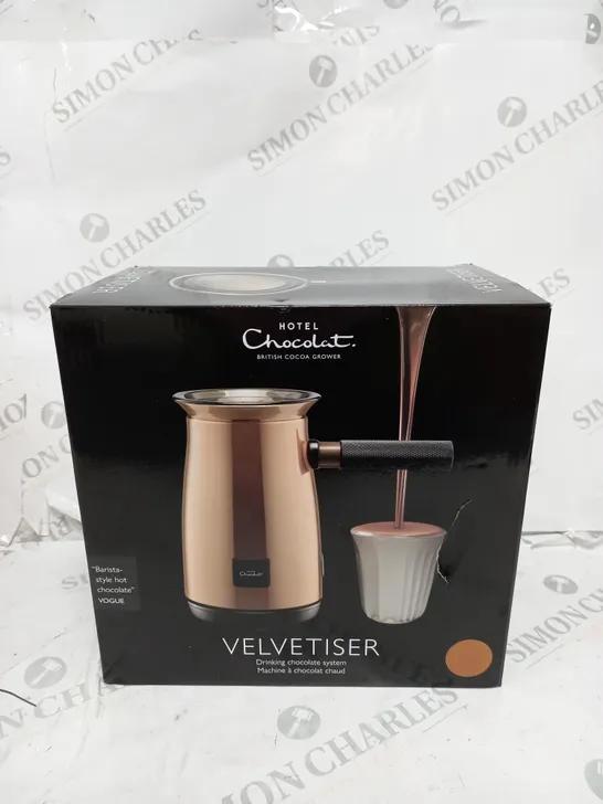 HOTEL CHOCOLAT VELVETISER COPPER RRP £109.99