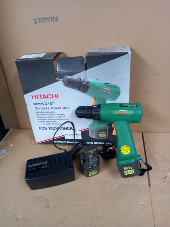 HITACHI CORDLESS DRIVER DRILL