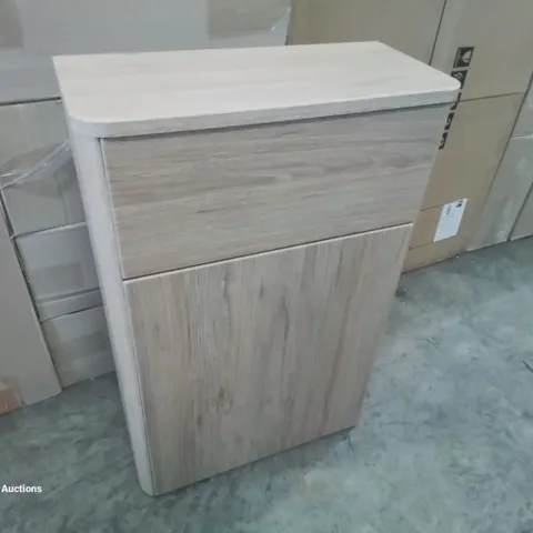 DESIGNER WOOD-EFFECT BATHROOM TOILET UNIT 