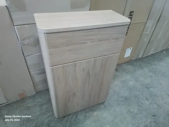 DESIGNER WOOD-EFFECT BATHROOM TOILET UNIT 