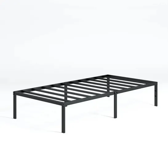 BOXED BARBIERI MINIMAL BLACK BED FRAME - SIZE UNSPECIFIED (1 BOX)