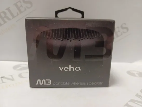 VEHO M3 PORTABLE WIRELESS BLUETOOTH SPEAKER