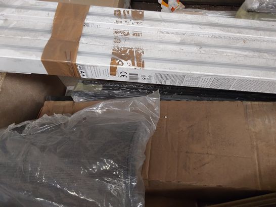 PALLET OF A LARGE QUANTITY OF ASSORTED HOUSEHOLD DIY ACCESSORIES TO INCLUDE ATOMIA 200CM SLIDING DOOR TRACKS, FORM TRACK SETS, ALARA POST KIT ETC