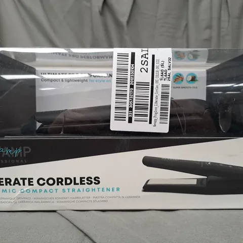 BOXED PROGLOSS LIBERATE CORDLESS CERAMIC STRAIGHTENER