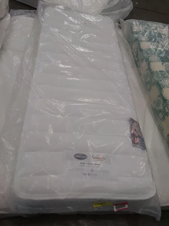 QUALITY BAGGED SILENTNIGHT HEALTHY GROW KIDS SPRUNG BUNK 2'6" MATTRESS