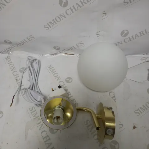 NORDLUX GRANT BRASS WALL LIGHT 