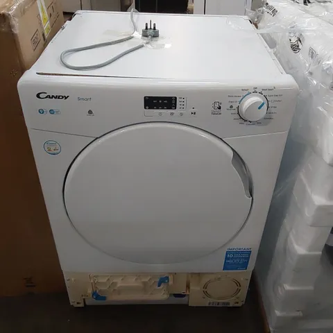 CANDY SMART CSEC9LF-80 9KG CONDENSER TUMBLE DRYER, WITH SMART CONNECTIVITY - WHITE