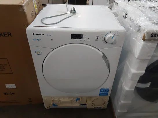 CANDY SMART CSEC9LF-80 9KG CONDENSER TUMBLE DRYER, WITH SMART CONNECTIVITY - WHITE