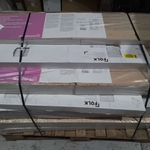 PALLET OF ASSORTED LAMINATE AND VINYL FLOORING PACKS