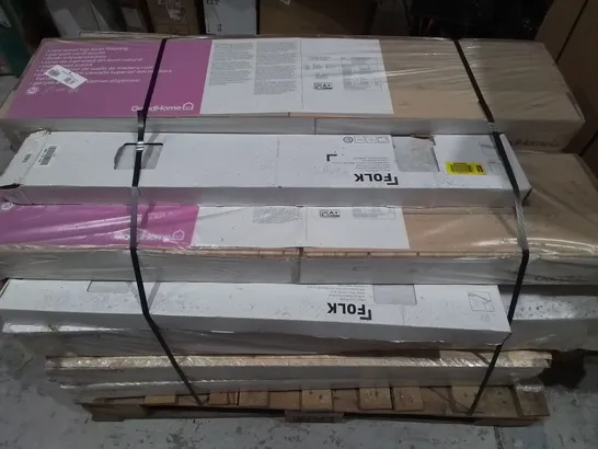 PALLET OF ASSORTED LAMINATE AND VINYL FLOORING PACKS