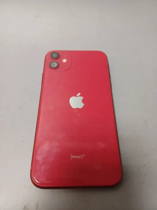 APPLE IPHONE 11 IN RED 