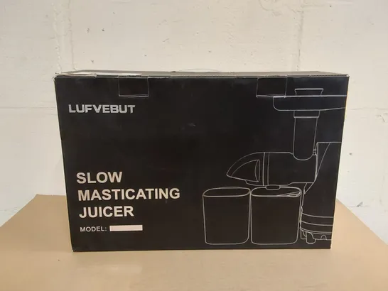 BOXED LUFVEBUT B5100 SLOW MASTICATING JUICER - 250W (1 BOX)