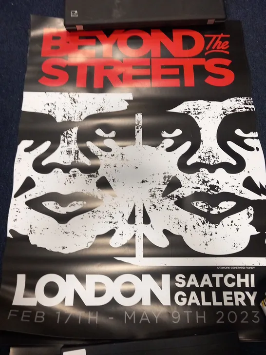 7 ASSORTED BEYOND THE STREETS GALLERY POSTERS