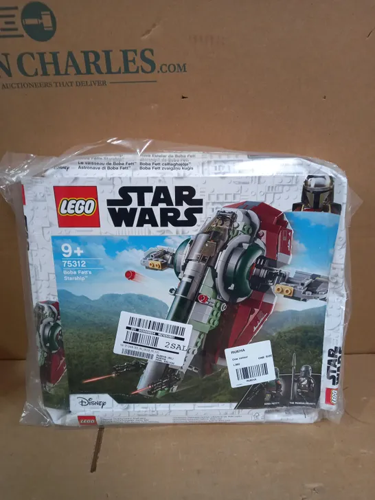 LEGO STAR WARS STAR WARS BOBA FETT STARSHIP SET 75312 RRP £34.99