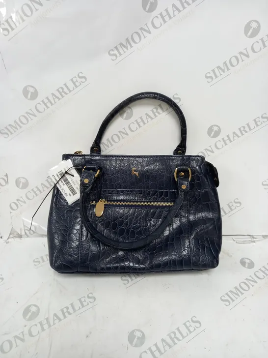 ASHWOOD CROC LEATHER MEDIUM MULTIWAY BAG 