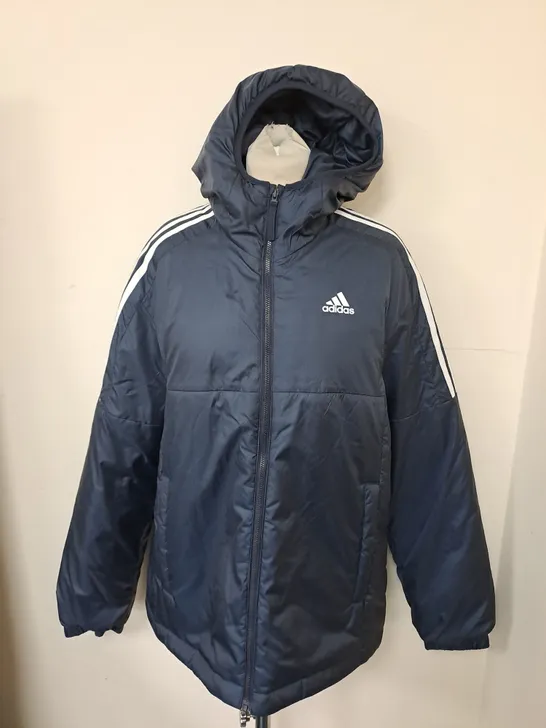 ADIDAS HOODED JACKET UK SIZE MEDIUM 