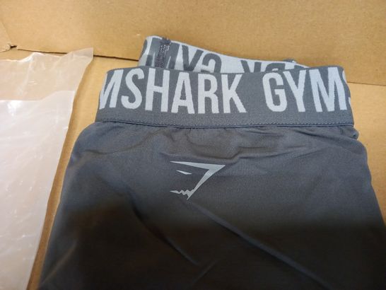 STYLE OF GYMSHARK SLATE GREY FITNESS LEGGINGS - SMALL