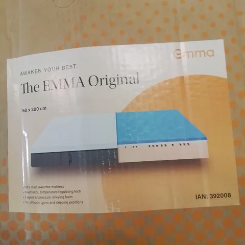 BOXED EMMA KINGSIZE MATTRESS 