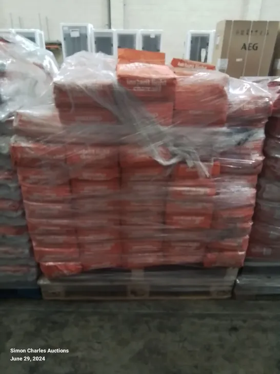 PALLET TO CONTAIN APPROX  100 X 5kg BAGS OF BBQ TIME BARBECUE 2IN 1 INSTANT LIGHT CHARCOAL BRIQUETTES 