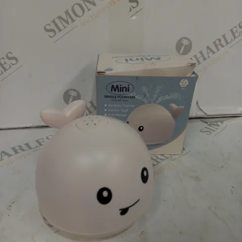 MINI WHALE FOUNTAIN HAPPY BATH GAME 