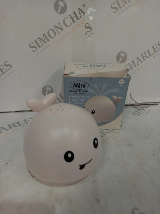 MINI WHALE FOUNTAIN HAPPY BATH GAME 