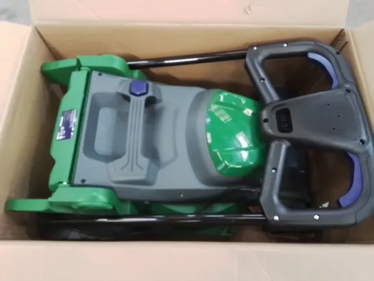 BOXED POWERBASE 37CM 40V CORDLESS LAWN MOWER