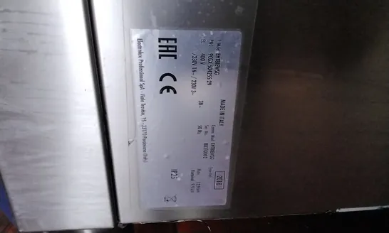 ELECTROLUX EHT8IEWSG PASS THRU DISHWASHER