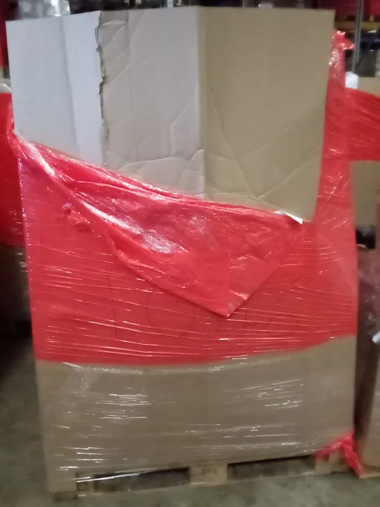 PALLET OF ASSORTED ITEMS INCLUDING STOREMIC TOILET SEAT, AIR COOLER, WEED EXTRACTOR, WORKOUT ACCESSORIES, GAMING CHAIR