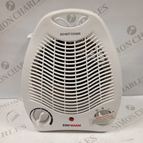 BOXED STAY WARM 2000W FAN HEATER 