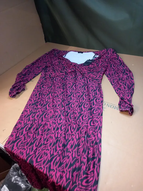 WOMENS TIE KNOT FRONT DRESS SIZE 18