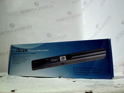 ISCAN WNAD PORTABLE SCANNER 