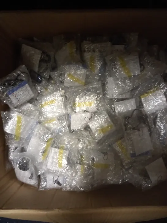 BOX OF APPROX. 100 PLUG N GO 260 BLUETOOTH HEADSET 