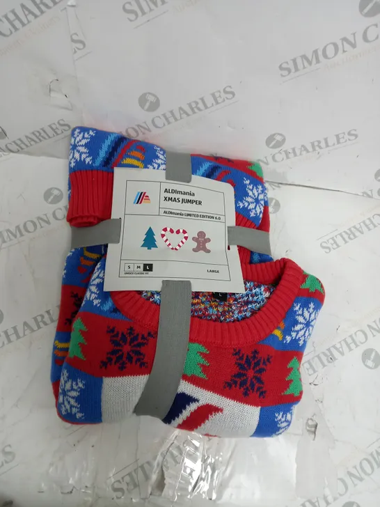 ALDIMANIA XMAS JUMPER SET SIZE L 