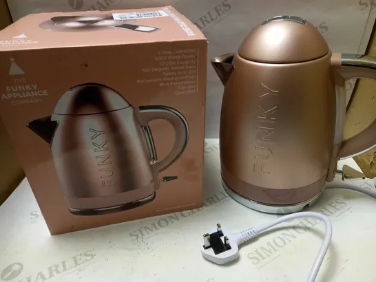 FUNKY ROSE GOLD KETTLE  RRP £79.99