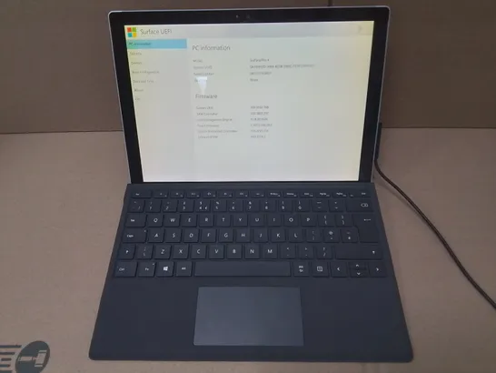 UNBOXED MICROSOFT SURFACE 4 256 GB WITH DETACHABLE KEYBOARD 