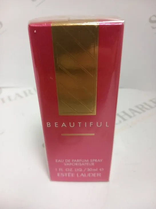 BOXED AND SEALED ESTEE LAUDER "BEAUTIFUL" EAU DE PARFUM SPRAY 30ML 