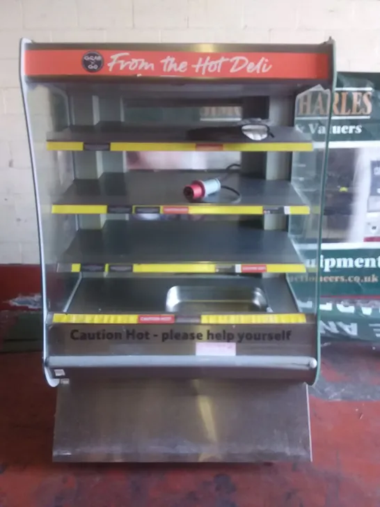 SELF SERVE HOT DELI CABINET